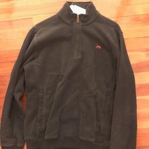 Perlis Black 3/4 Zip Men's Pullover